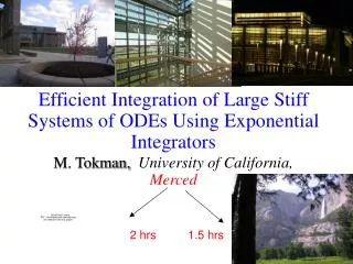Efficient Integration of Large Stiff Systems of ODEs Using Exponential Integrators