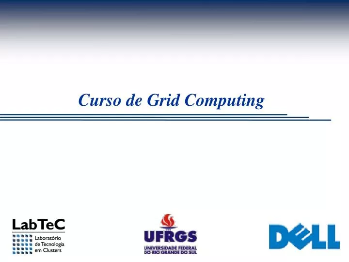 curso de grid computing