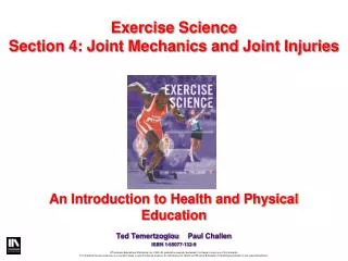 An Introduction to Health and Physical Education Ted Temertzoglou	 Paul Challen ISBN 1-55077-132-9