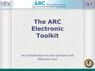 The ARC Electronic Toolkit