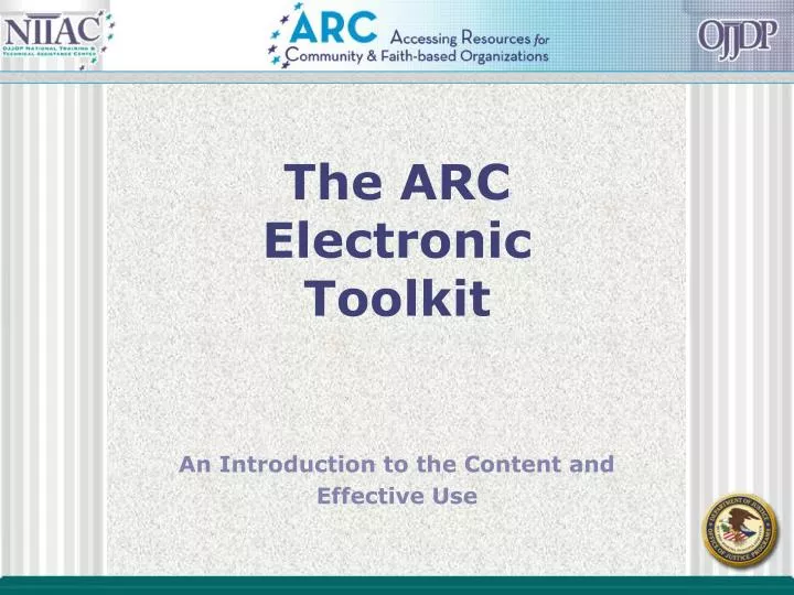 the arc electronic toolkit