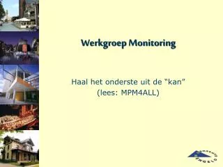 werkgroep monitoring