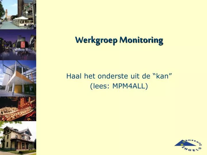 werkgroep monitoring