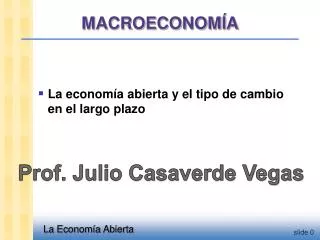 macroeconom a