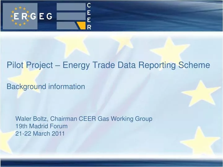pilot project energy trade data reporting scheme background information
