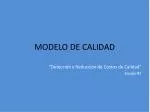 MODELO DE CALIDAD - slide 1