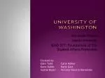 Archetype Project Seattle University SDAD 577: Foundations of the Student Affairs Profession - slide 1