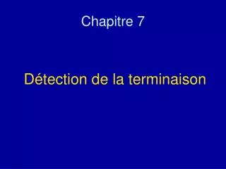 chapitre 7