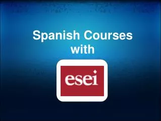 Spanish Courses with