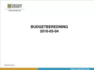 budgetberedning 2010 05 04