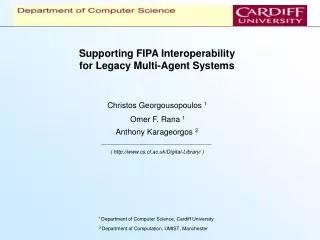 Supporting FIPA Interoperability for Legacy Multi-Agent Systems