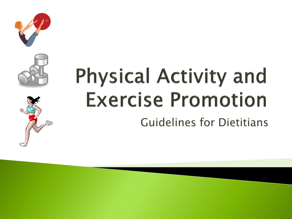 PPT - Physical Activity and Exercise Promotion PowerPoint Presentation ...