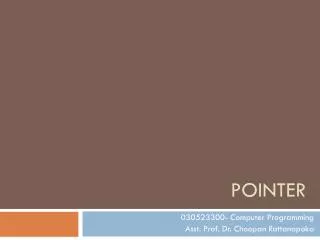 pointer