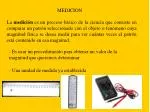 MEDICION - slide 1