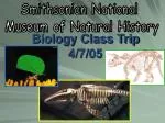 Smithsonian National Museum of Natural History