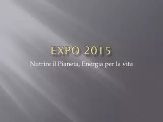 expo 2015