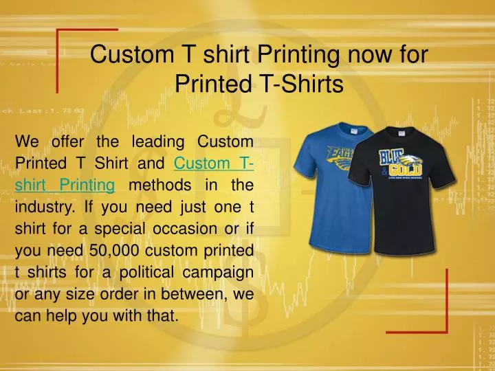 custom t shirt printing now for printed t shirts