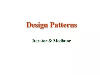 design patterns