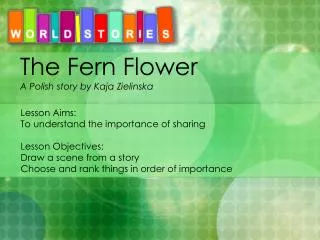 The Fern Flower A Polish story by Kaja Zielinska