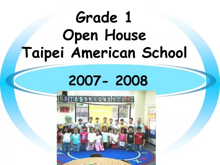 grade 1 open house taipei american school