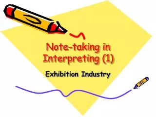 note taking in interpreting 1