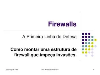 firewalls