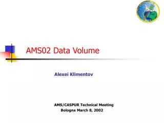 AMS02 Data Volume