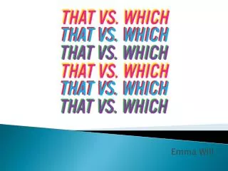 emma will