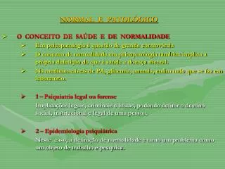 normal e patol gico