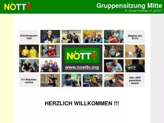 herzlich willkommen