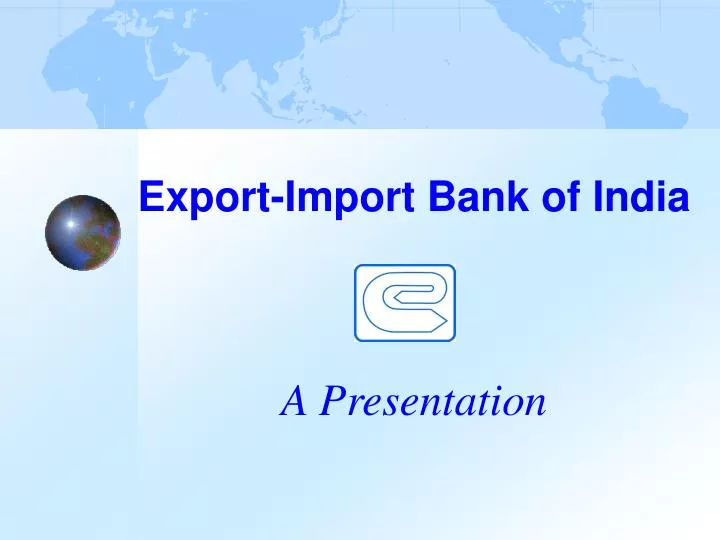 export import bank of india