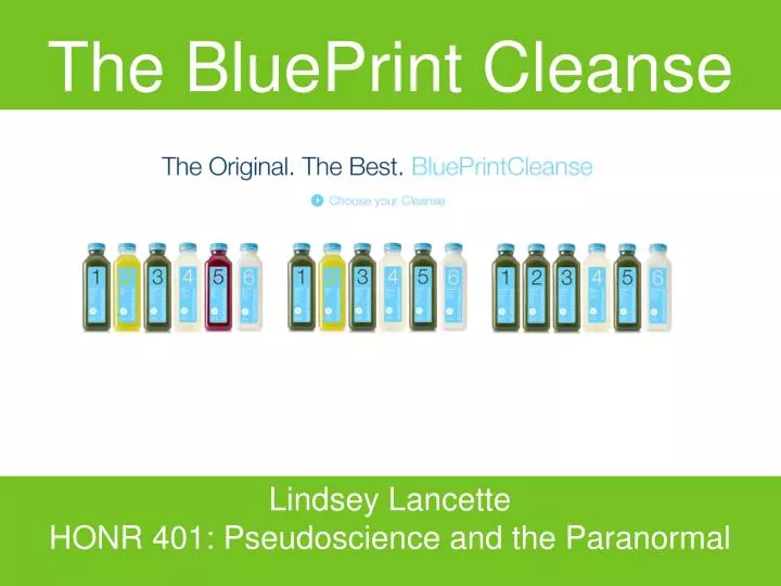 the blueprint cleanse