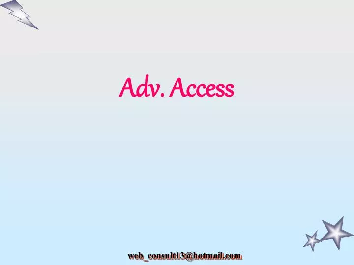 adv access