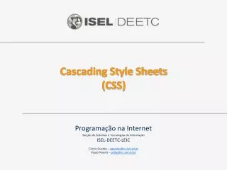 cascading style sheets css