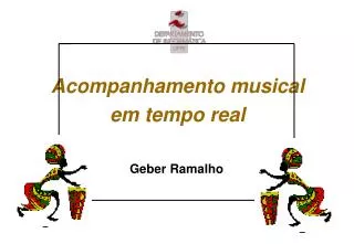 acompanhamento musical em tempo real
