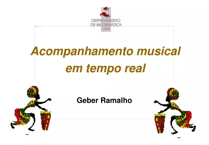 acompanhamento musical em tempo real