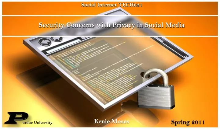security concerns with privacy in social media