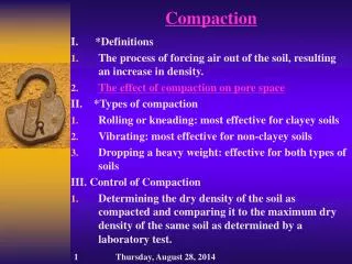 Compaction