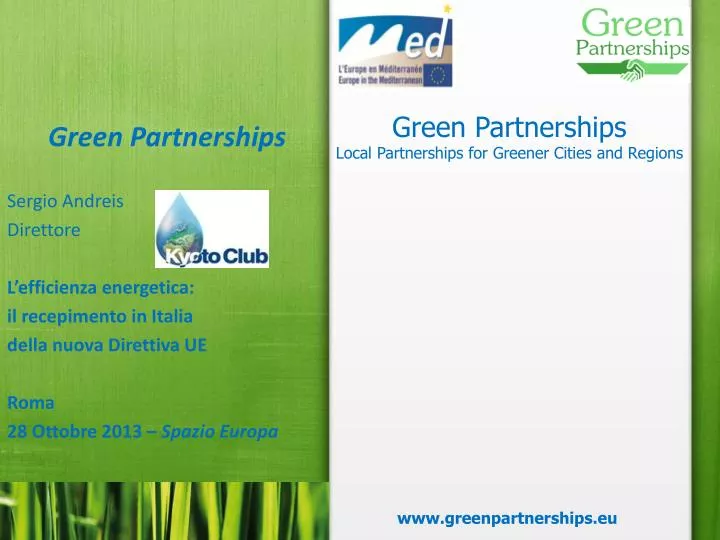 green partnerships