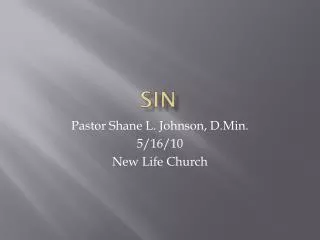 Sin