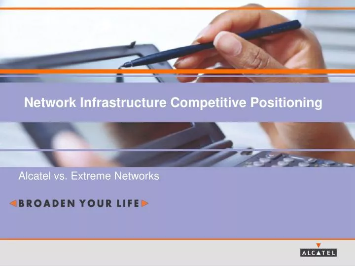 network infrastructure competitive positioning