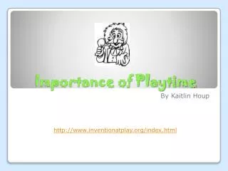 Importance of Playtime