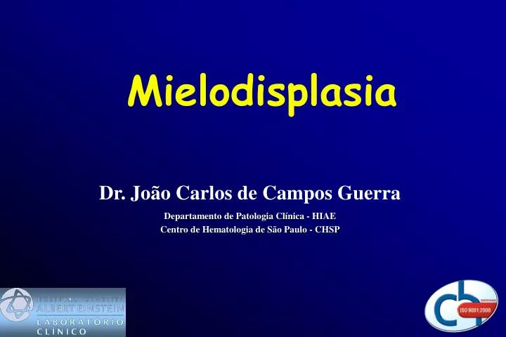 mielodisplasia