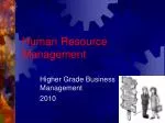 Human Resource Management - slide 1