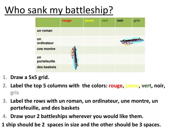 who sank my battleship
