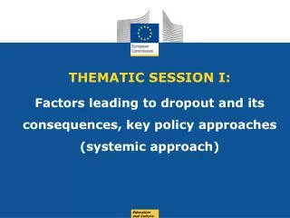 THEMATIC SESSION I: