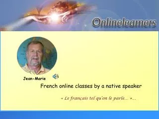 French online classes by a native speaker