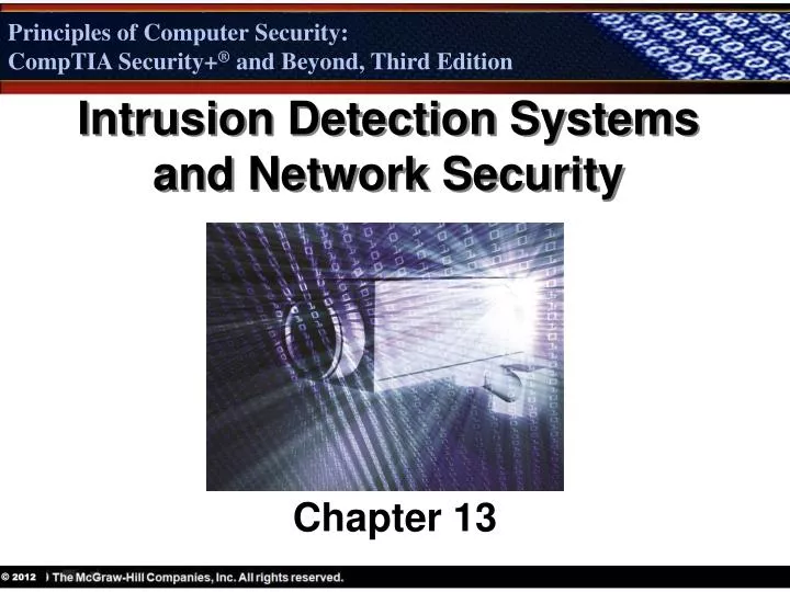 intrusion detection systems and network security