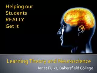 Learning Theory and Neuroscience