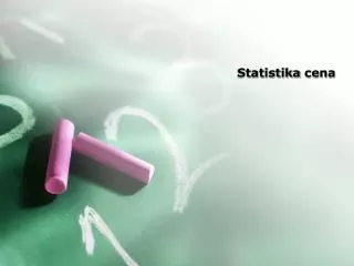 statistika cena